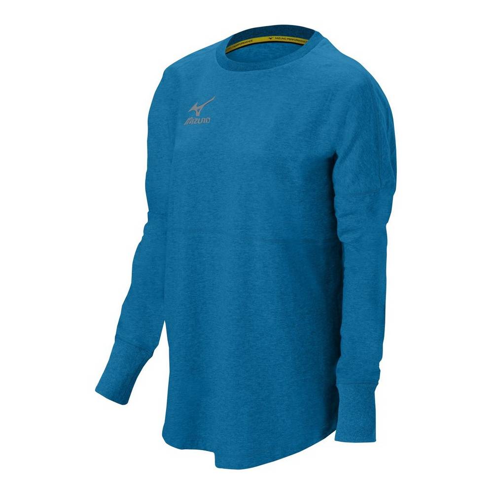 Maglione Mizuno Hitter’s Donna - Blu/Blu Chiaro - 69570-IYMT